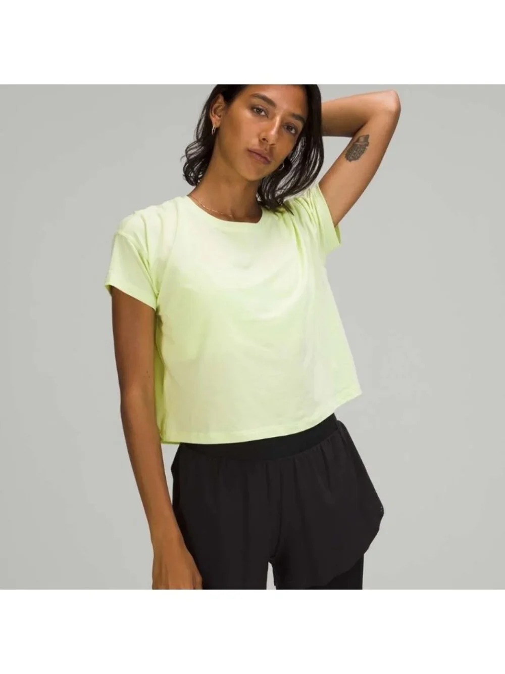 Lululemon Cates Tee Crispin Green